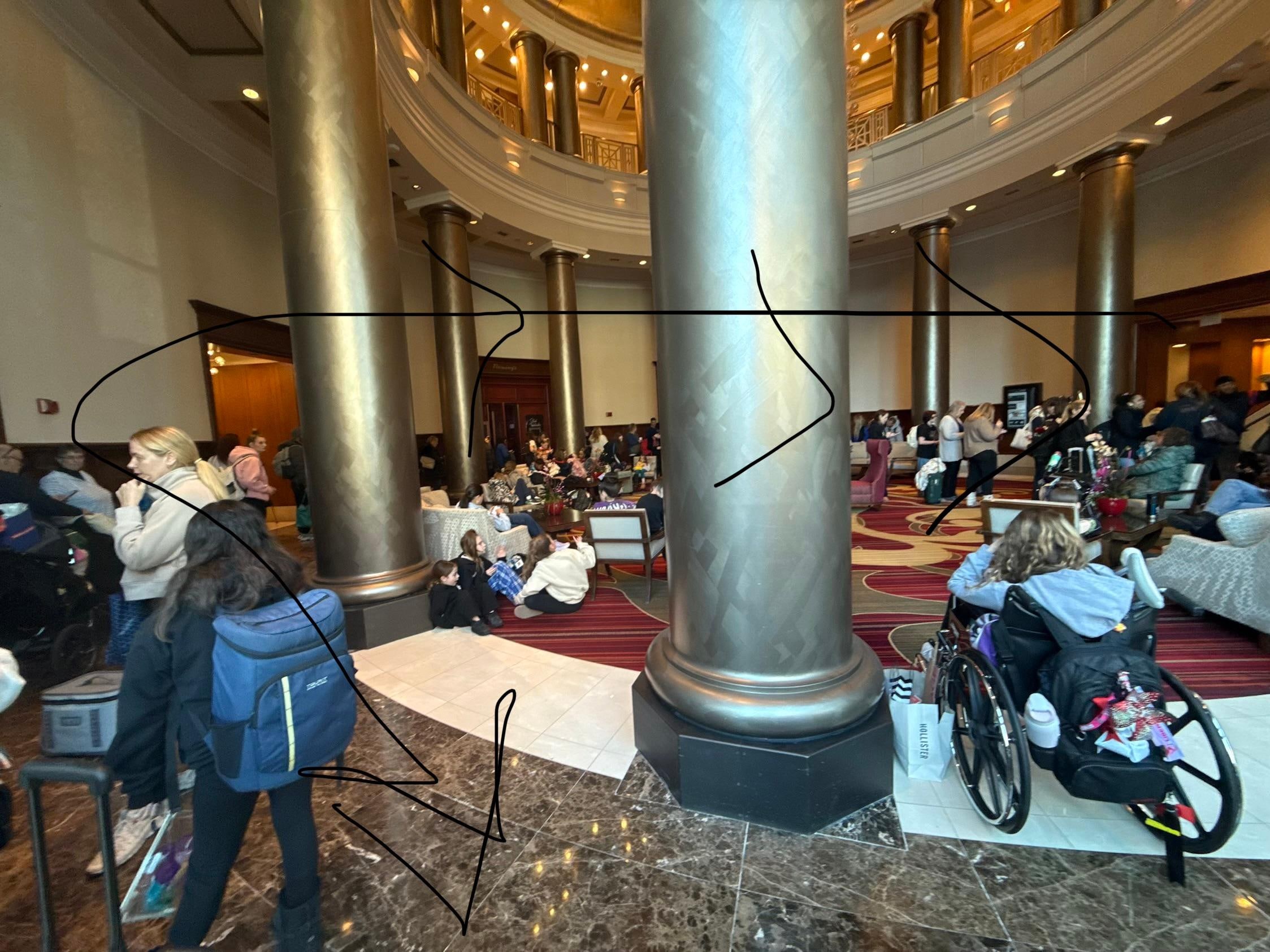 Wrap around check in line 