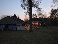 The winery from the cabin