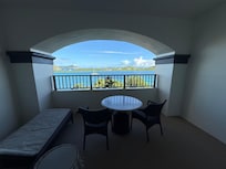 View from our oceanfront room