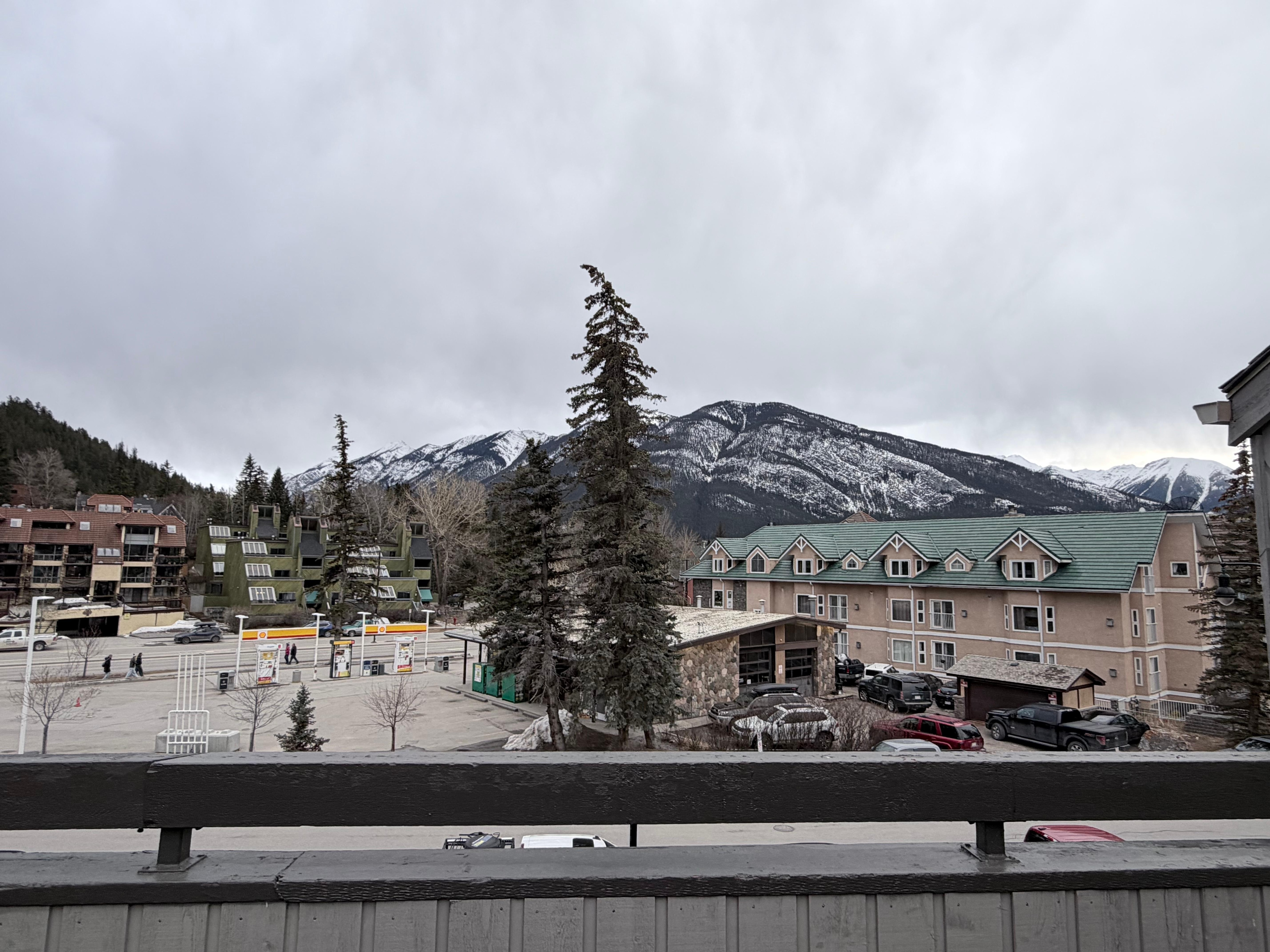 balcony from our hotel room
