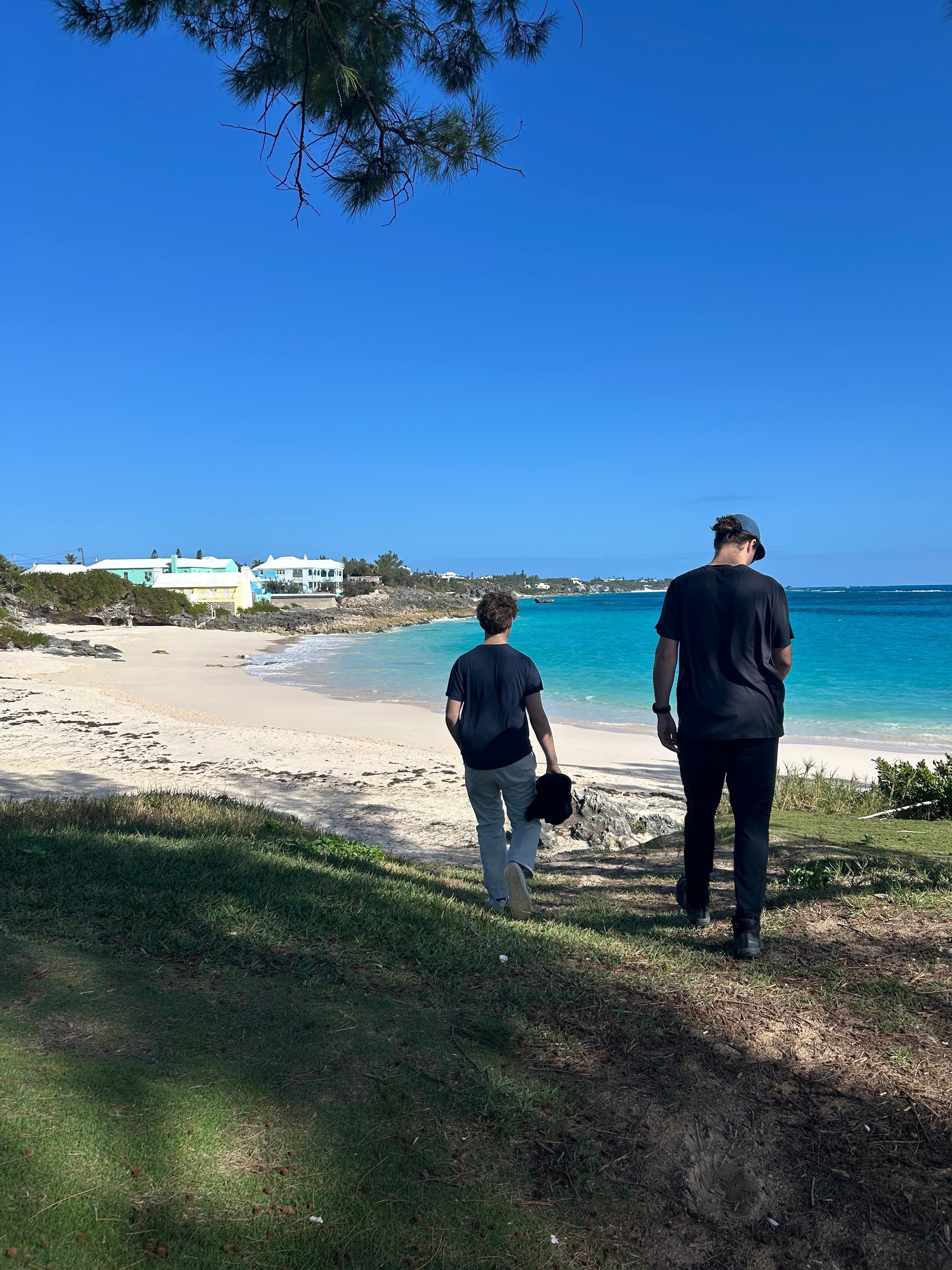 John Smith Beach within walking distance 