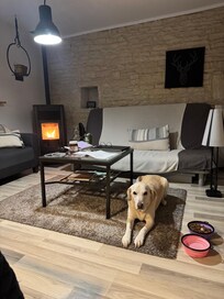 Cozy evenings by the fire.