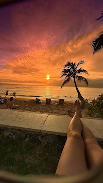 Sunset at Napili Bay