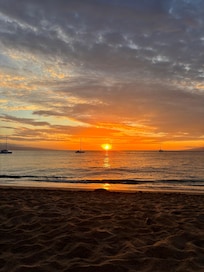 Sunset from the beach.