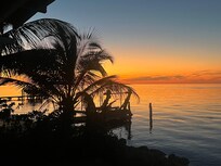 Sunset from deck