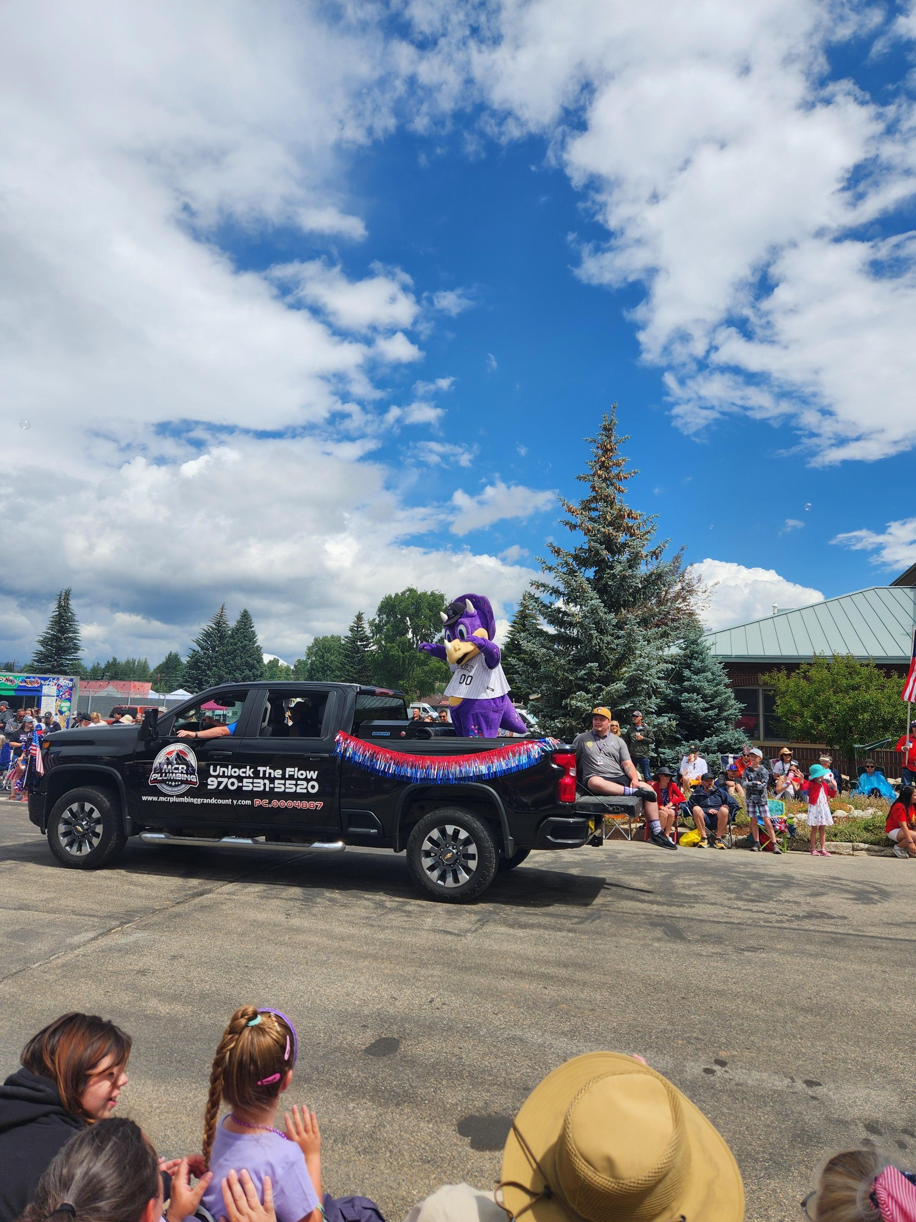 Dinner in the parade