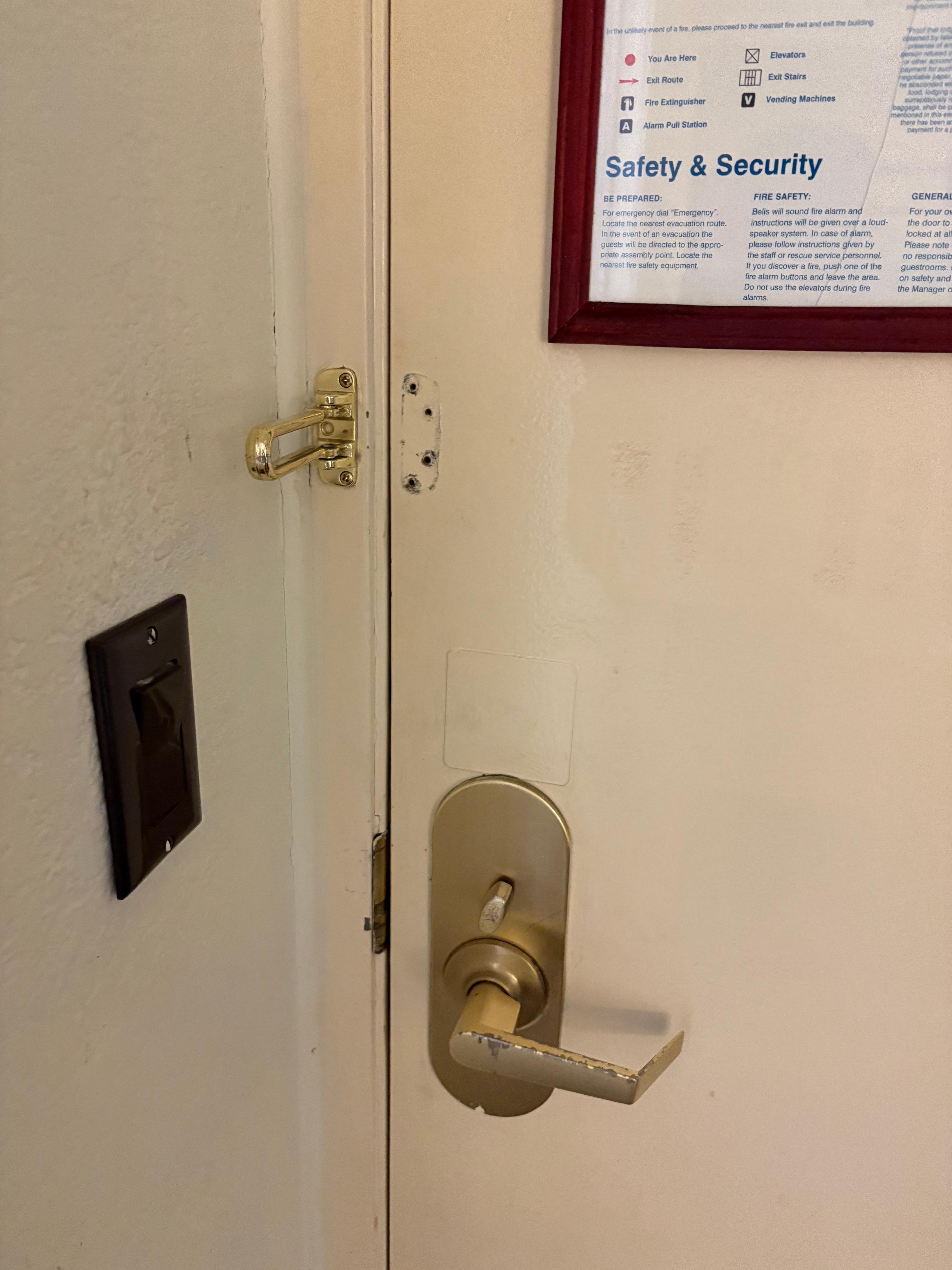 Inside lock protection 