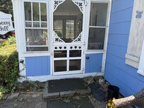 Deteriorating porch entrance