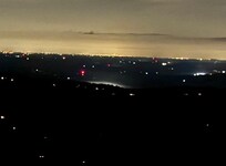 Downtown Atlanta on a clear night