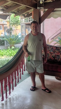 Uma área externa muito boa