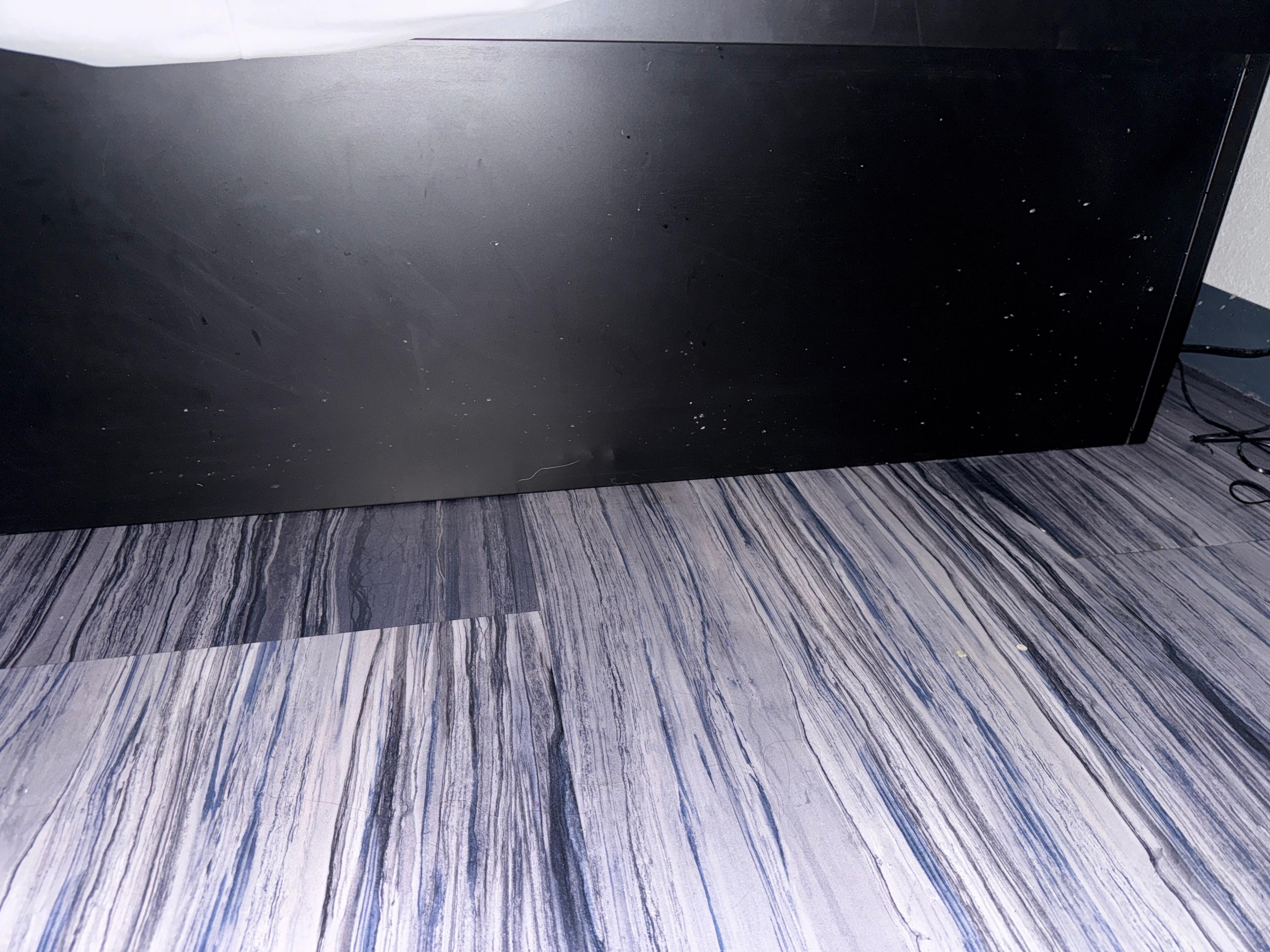 This is what the mattress was on. It was some type of metal, loud when you moved. 