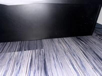 This is what the mattress was on. It was some type of metal, loud when you moved.