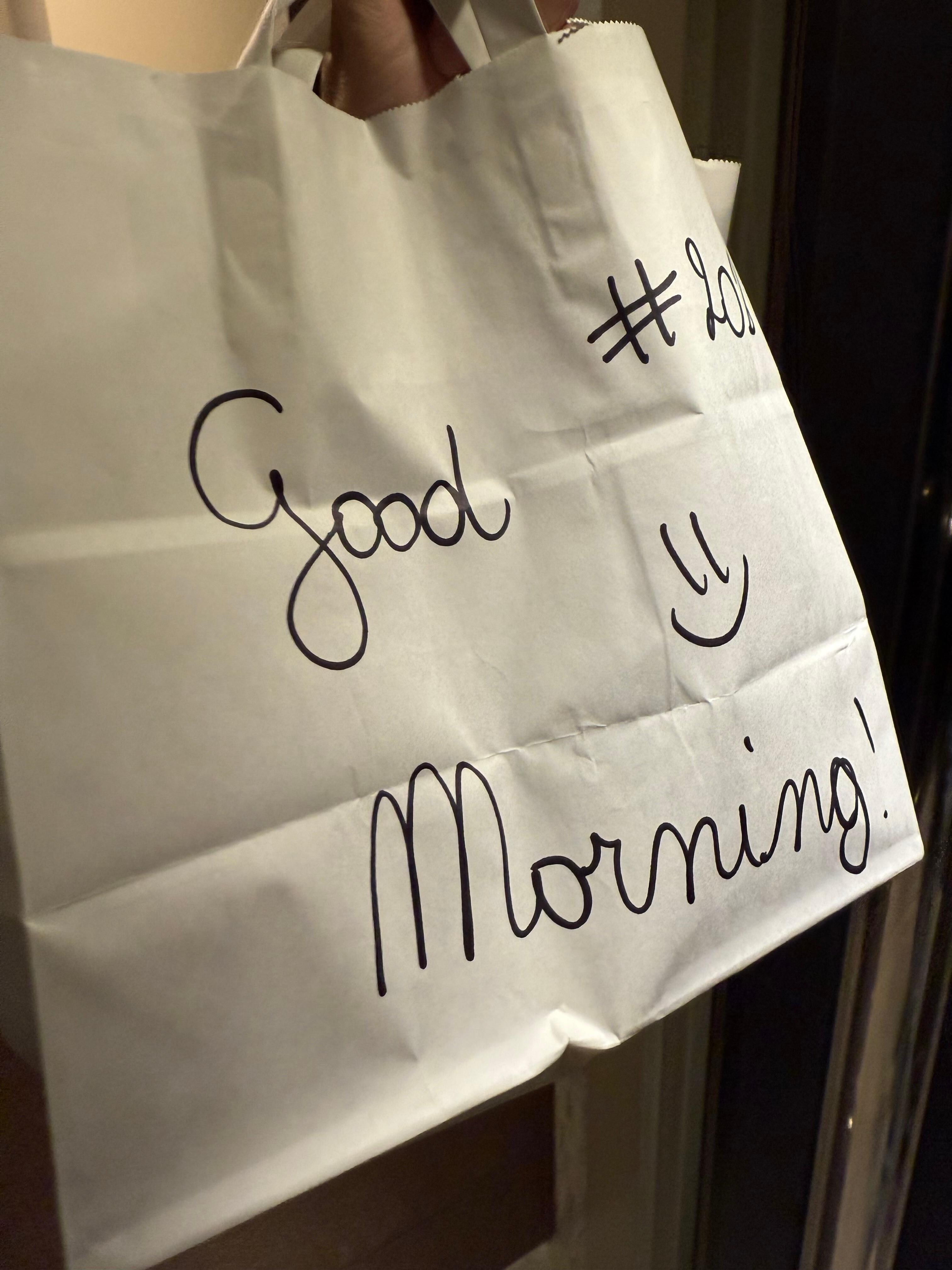 Breakfast to go 