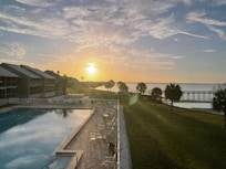 Beautiful sunrise from the deck!!