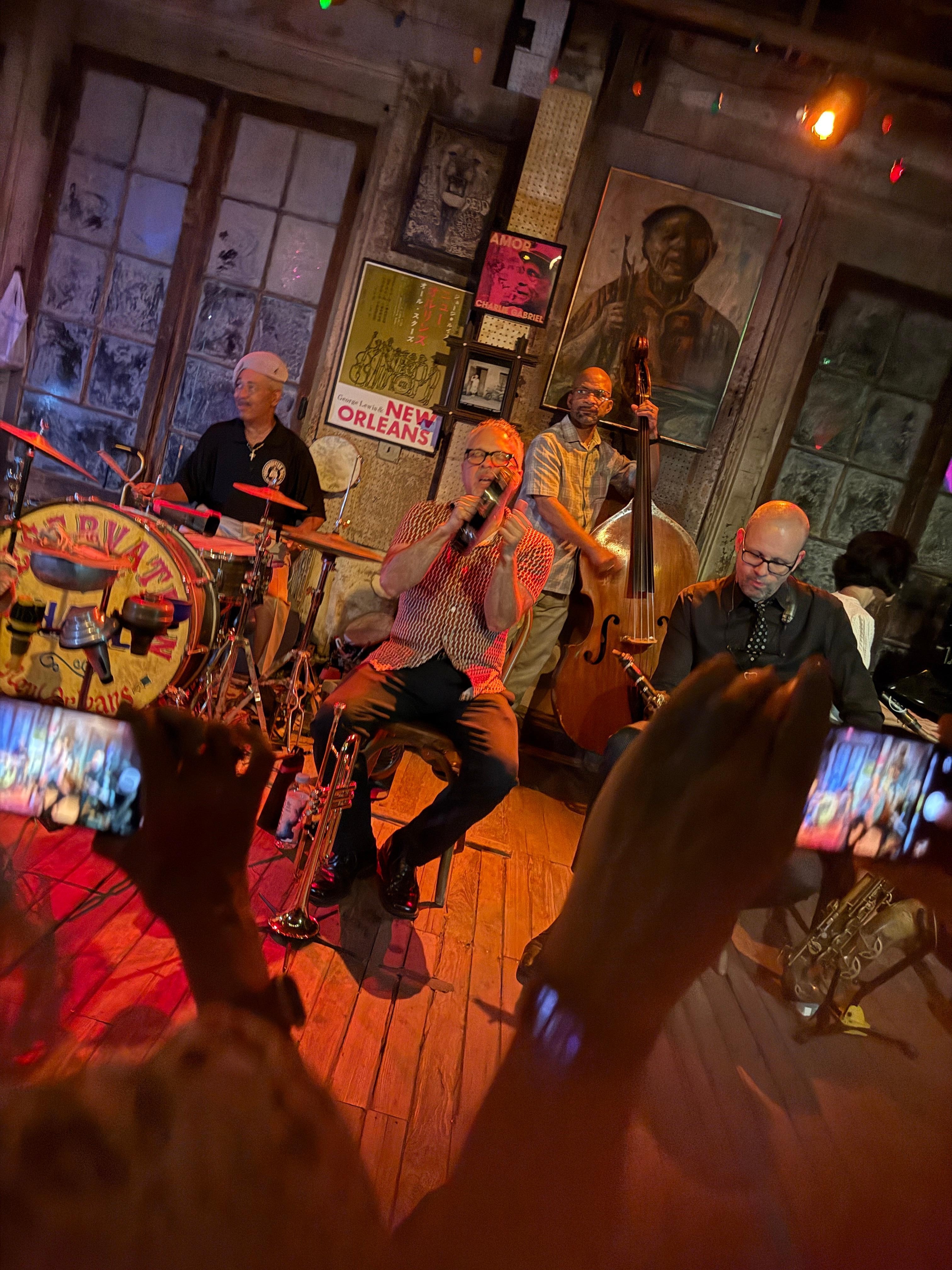 Preservation Hall a must to see and hear. Jazz as it should be!!