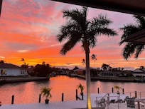 Gorgeous sunset from back deck