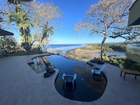 Pool looking towards Nosara beach