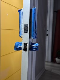 Open front door upon arrival.