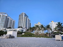 View from the beach.