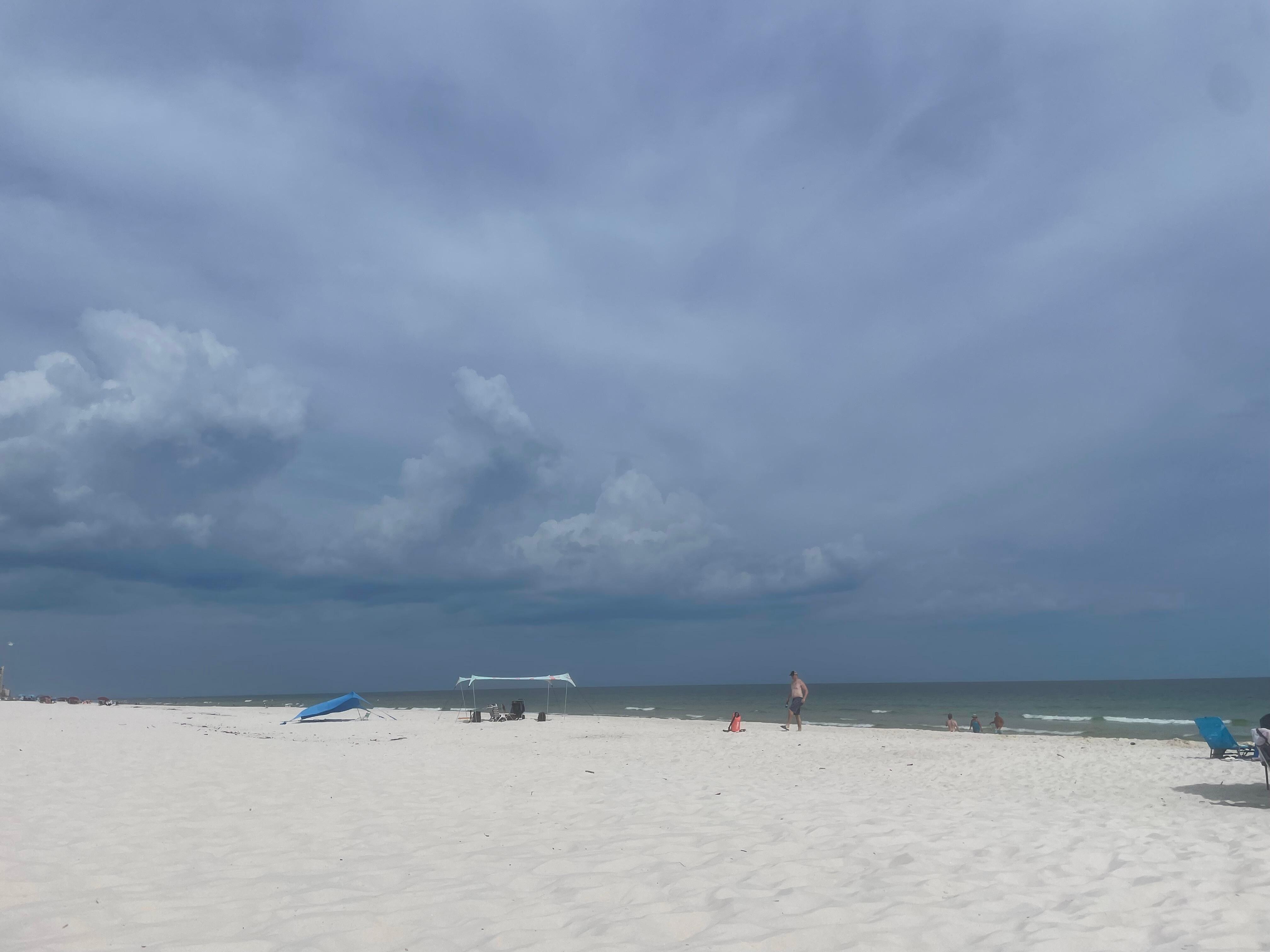 The beach was never crowded. Public beach access #3