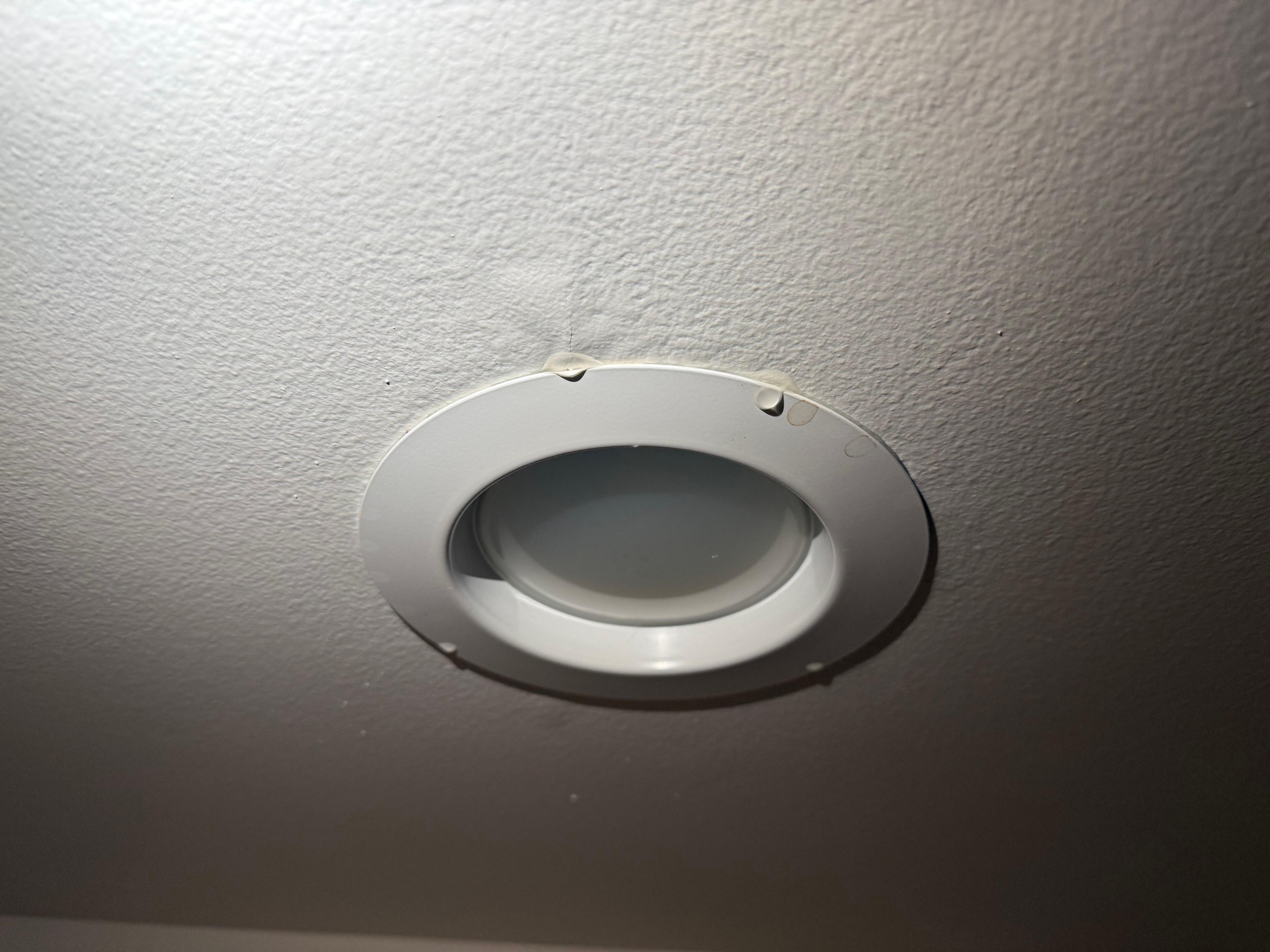 Leak in master bedroom ceiling