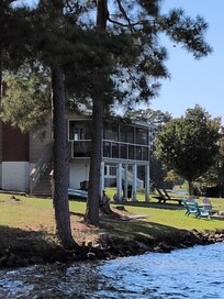 View of house from the boat dock