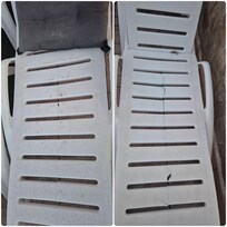 There were 3 broken beach chairs, all dirty but there was a storm a day before our arrival