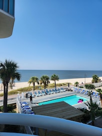 The view from the balcony was gorgeous!