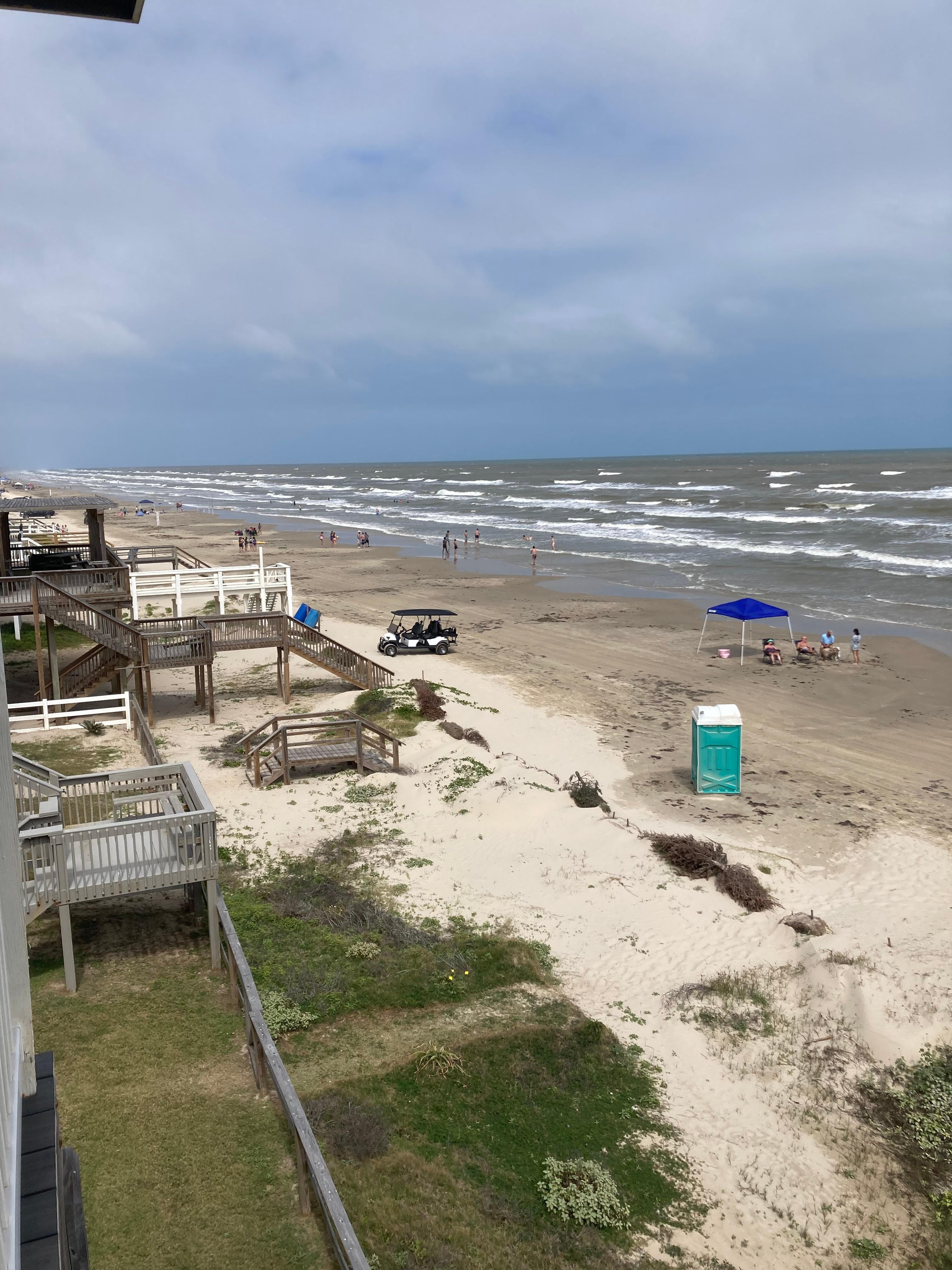 These are the fantastic views from the Top floor  Balcony 