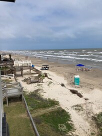 These are the fantastic views from the Top floor Balcony