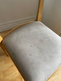 Kitchen chair marked