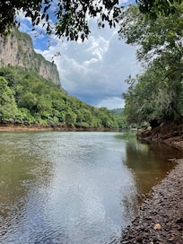 Take a dip in the river to cool of on a hot day