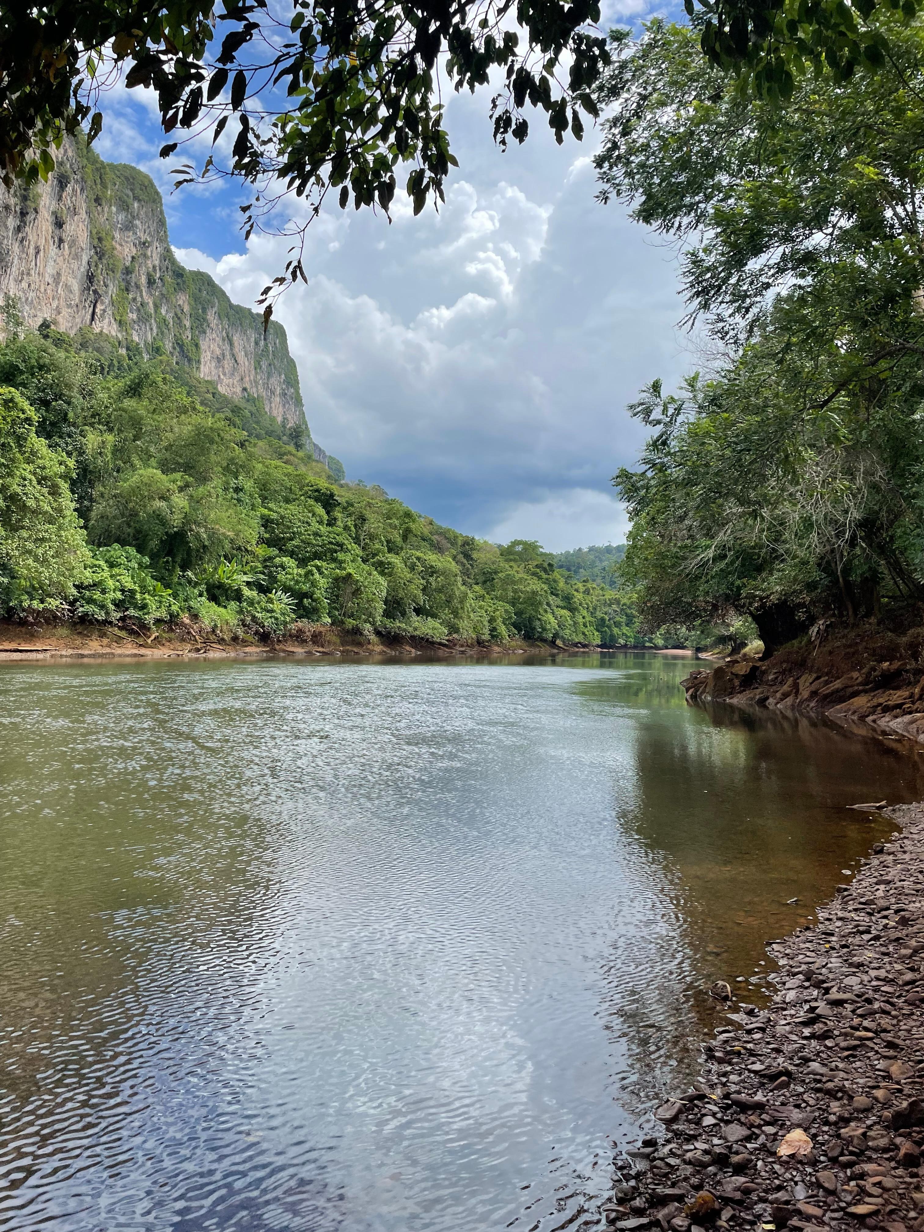 Take a dip in the river to cool of on a hot day
