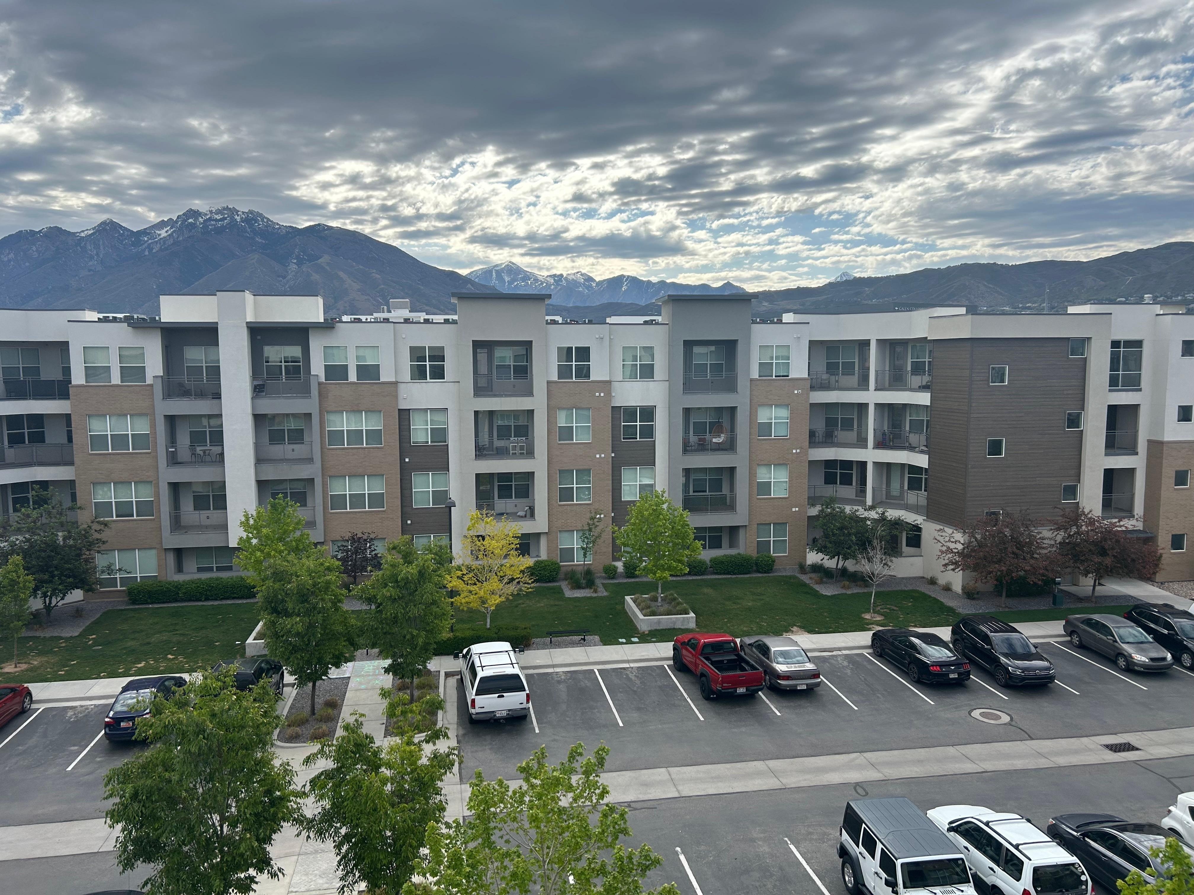View from our location.