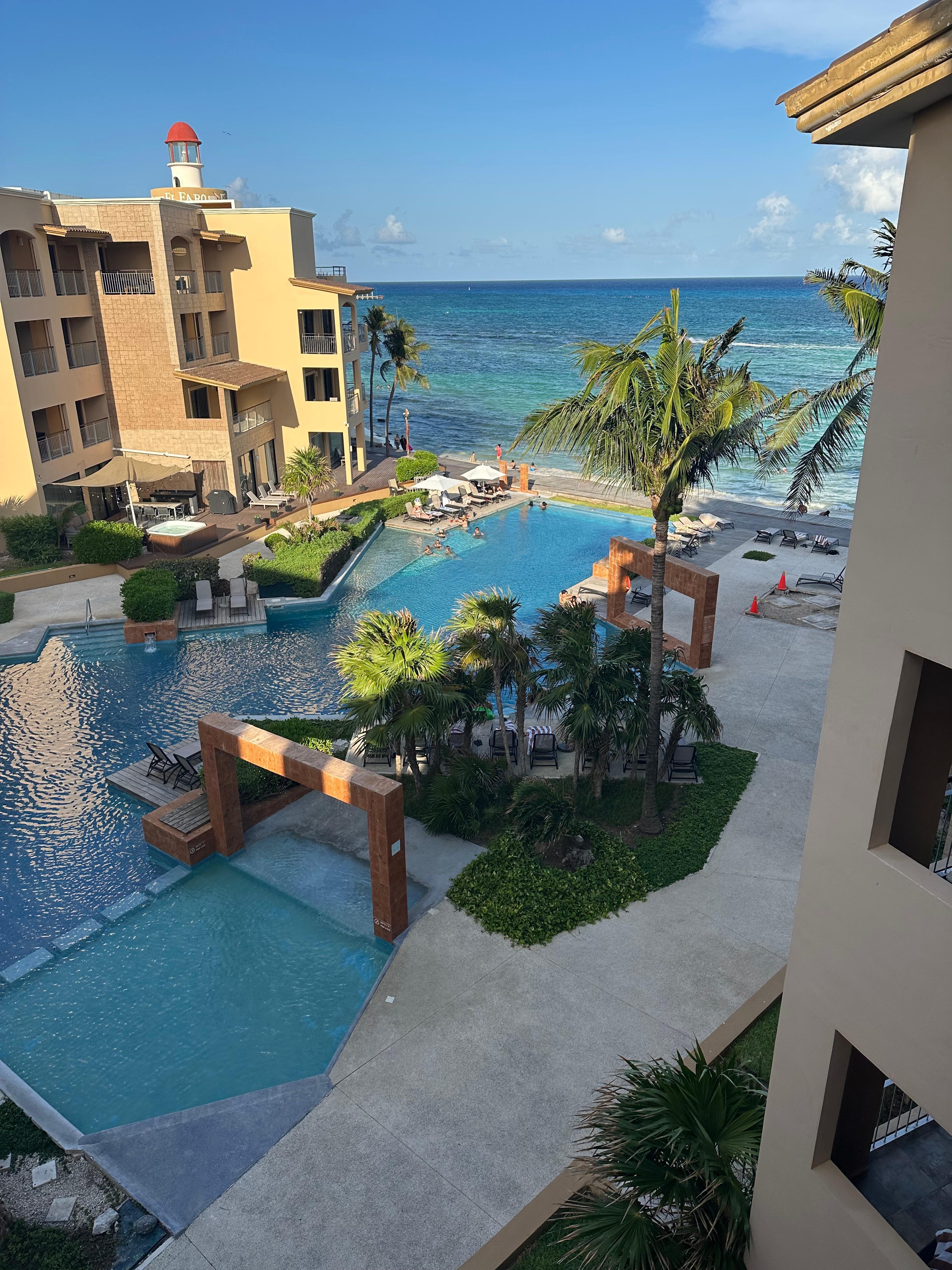 View from balcony