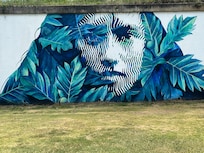 Artwork a few blocks down from property.