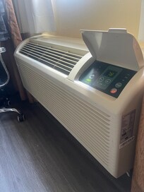 This AC unit is not working properly as it is not responding cool mode regulation.