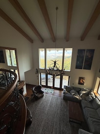 Sitting area outside master bedroom, 3rd story
