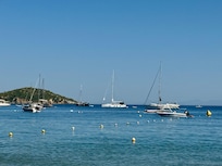 The view from the beach