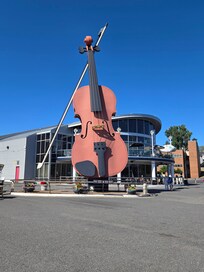 World's Largest Fiddle in Sydney Nova Scotia