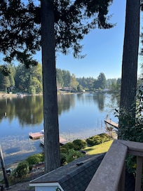 View from corner of deck.