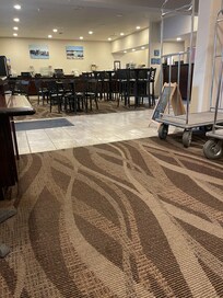 Dining area was very clean and a real full breakfast !