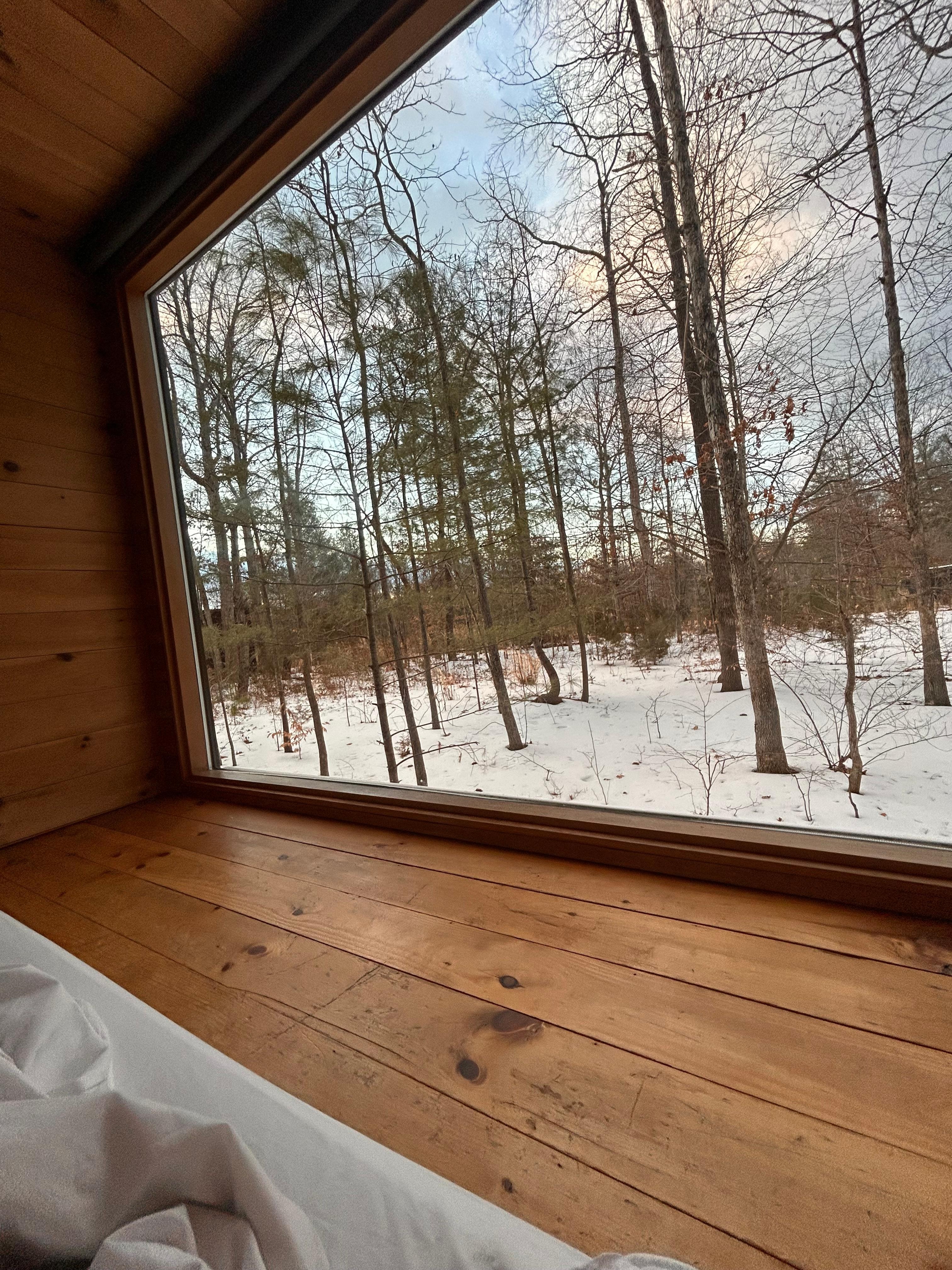 Waking up to this was so satisfying 