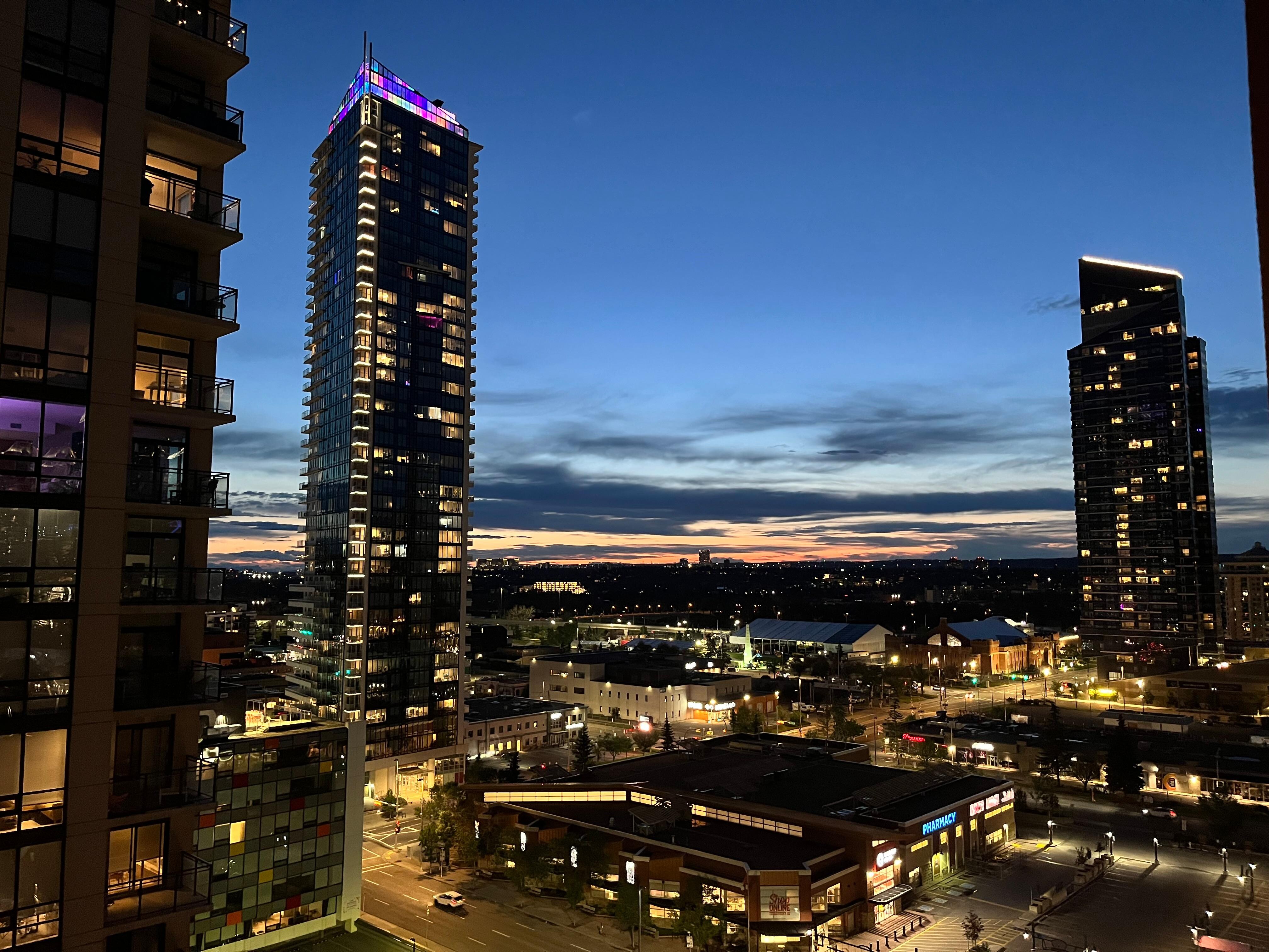 View from the balcony