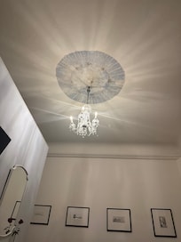 Patches of paint on walls is revealed paint from 106 years ago