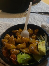 Chicken bowl from restaurant