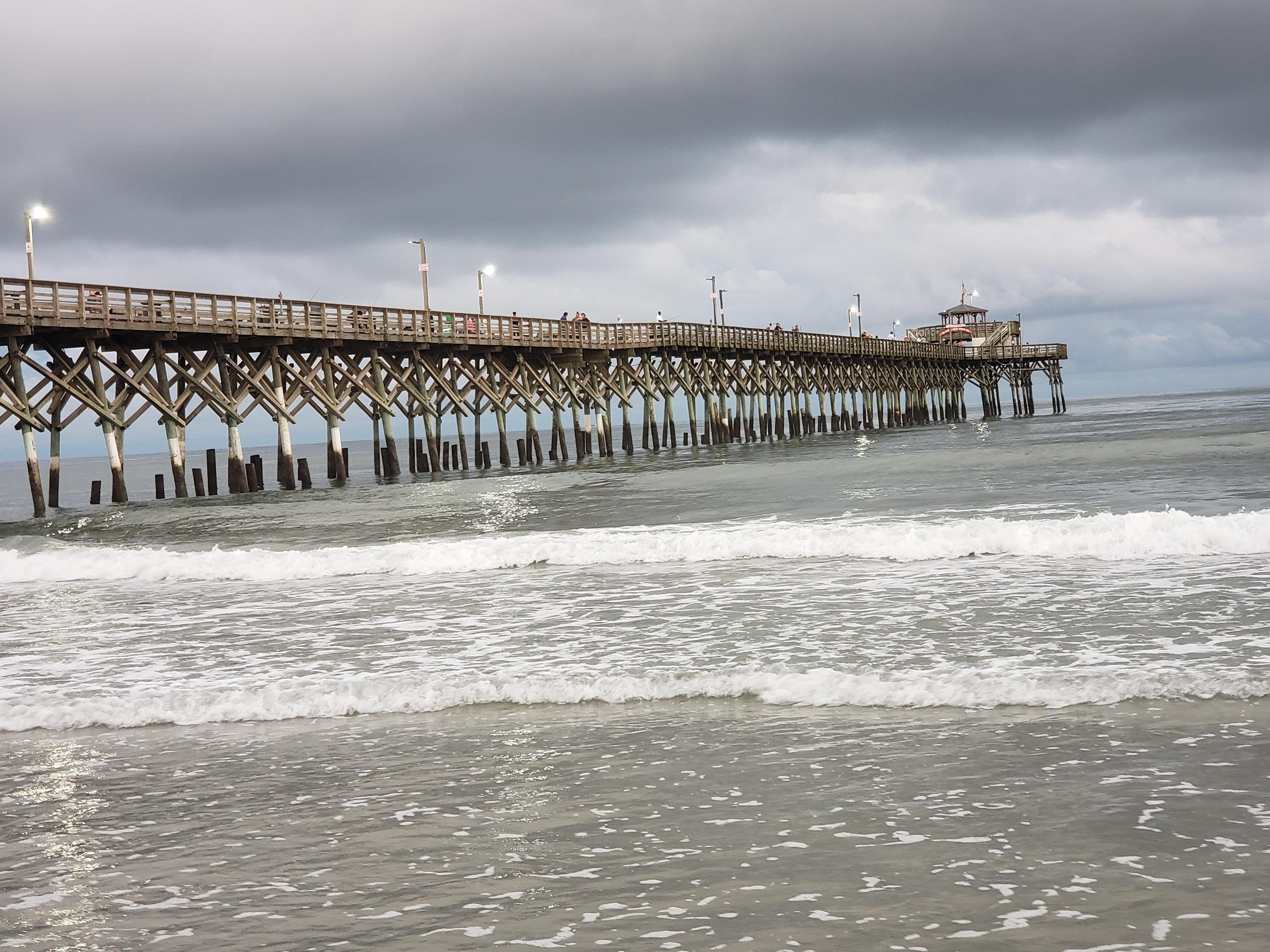 The pier is amazing. 