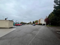 Car park with EV charging