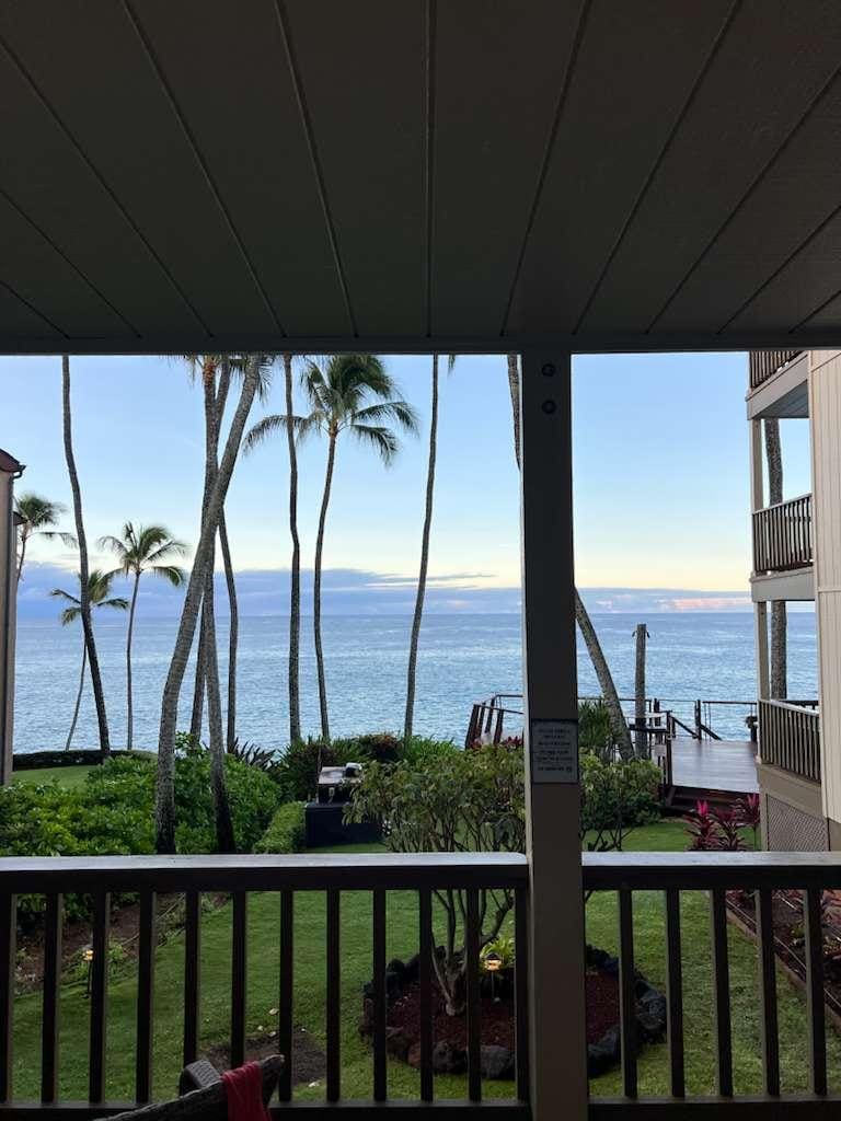 View from the lanai.