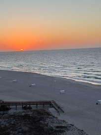 Sunrise from balcony